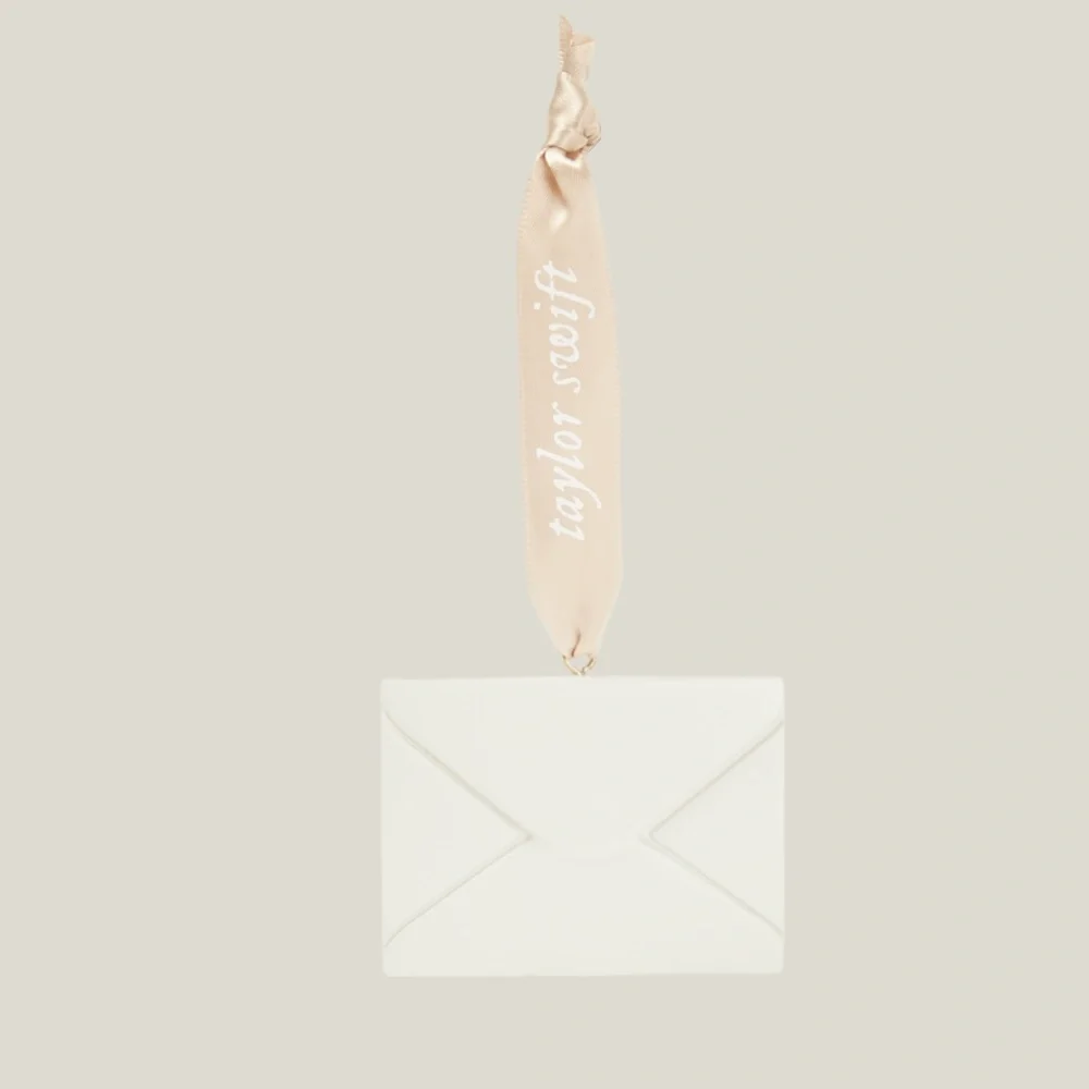 Taylor Swift Evermore Down the Rabbit Hole Envelope Ornament NEW - Picture 2 of 3